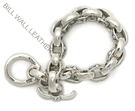 Immortal Cross/Mixed Link Bracelet w/Skull T-Bar, Ltd. 65 Immortal Cross/Mixed Link Bracelet w/Skull T-Bar, Ltd. 65